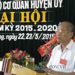 Đảng bộ cơ quan huyện ủy Đô Lương: Tổ chức Đại hội nhiệm kỳ 2015-2020